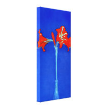 Mondrian Amaryllis Canvas Print
