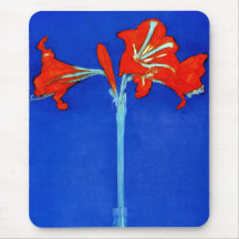 Mondrian Amaryllis Mouse Pad