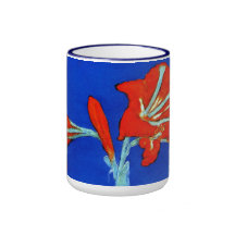 Mondrian Amaryllis Mug