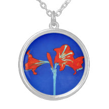 Mondrian Amaryllis Necklace