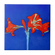 Mondrian Amaryllis Tile