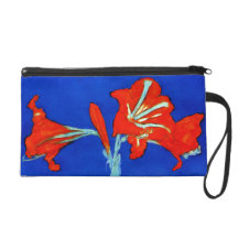 Mondrian Amaryllis Wristlet