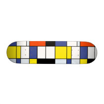 Mondrian - Composition A Skateboard
