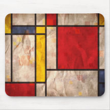 Mondrian Inspired Mousemat
