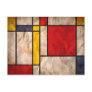 Mondrian Inspired Post Cards