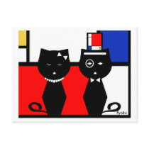 Mondrian Postcard
