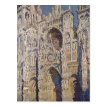 Monet, Claude Kathedrale von Rouen (Das Portal und Postcard