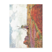Monet, Claude Tulpen von Holland 1872 Technique ?l Post Card