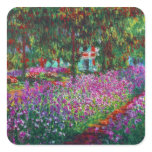 Monet Garden at Giverny Fine Art Sticker