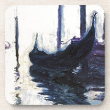 Monet Gondola In Venice Drink Coaster