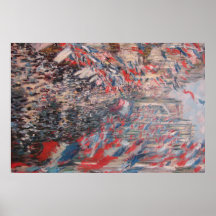 Monet Painting Print