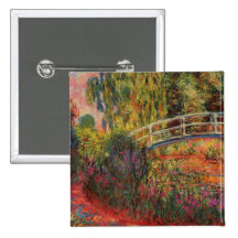 Monet’s Water Lily Pond Buttons