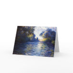Monet Seine River Impressionism Art Card