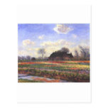 Monet-Tulpenfelder in Sassenheim-1886 Post Card