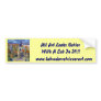 Monet With Lab Bumper Sticker