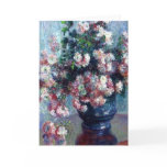 Monet's Chrysanthemums Fine Art Greeting Card