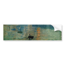 Monet's Impression Sunrise (soleil levant) - 1872