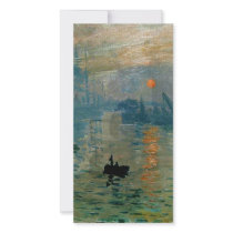 Monet's Impression Sunrise (soleil levant) - 1872