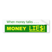 MONEY LIES POLITICAL SATIRE