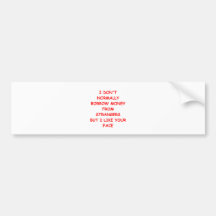 MONEY.png Bumper Stickers