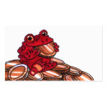 Money Toad Card Template business cards