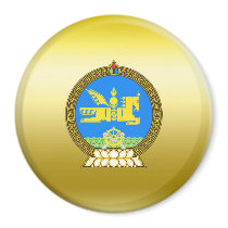 Mongolia Coat of Arms Magnets