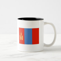 Mongolia Flag Coffee Mugs