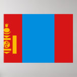 Mongolia Flag posters