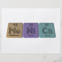 Monica as Molybdenum Nickel Calcium Full Color Flyer