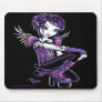 Monica Purple Tattoo Angel Mousepad
