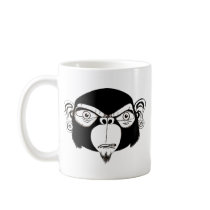 Monk Head Coffee Mug