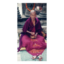 Monk in Bodh Gaya Photo Card