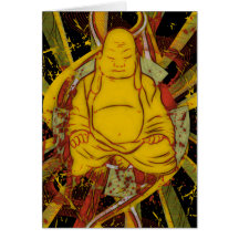 Monk in Meditation Card