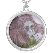 monkey around necklace