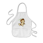 Monkey baby apron
