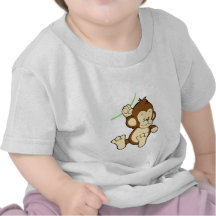 Monkey baby shirt
