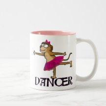 Monkey Ballet Coffee Mug