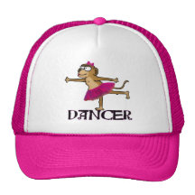 Monkey Ballet Mesh Hats