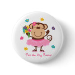 Monkey Big Sister buttons
