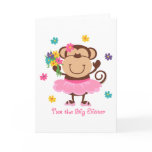 Monkey Big Sister Cards