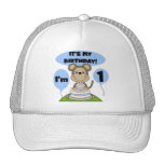 Monkey Birthday Boy 1st Trucker Hat