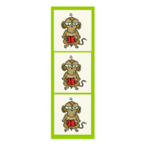 Monkey Bookmark