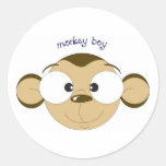 Monkey Boy Sticker