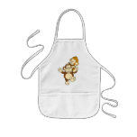 Monkey Brothers Baby apron
