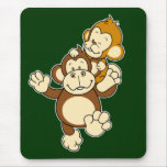 Monkey Brothers Mousepad