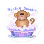 Monkey Bubbles stickers