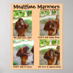 Monkey Business Manners posters