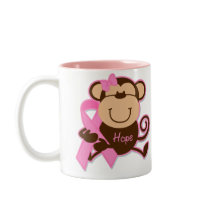Monkey Cancer Hope Mug