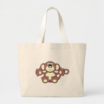 monkey canvas bags