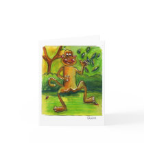 Monkey Card